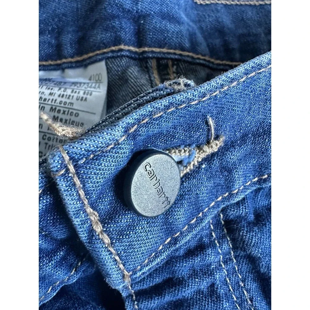 Carhartt cat 2 relaxed fit‎ flame resistant Blue Jeans Men size 40 x 34